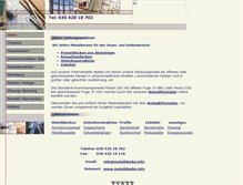 Tablet Screenshot of metalldecke.info